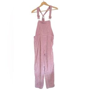 Skatie Venice Womens Pink Soft Corduroy Y2K Overall size S